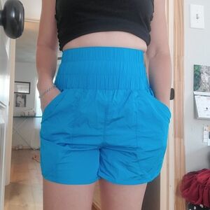 Breathable Smocked Sports Shorts‎